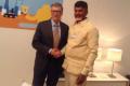 Bill Gates and Chandrababu Naidu (File photo)&amp;amp;nbsp; - Sakshi Post