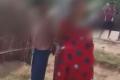 The youth and the married woman tied to a pole in the village - Sakshi Post