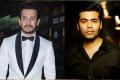 Akhil Akkineni and Karan Johar - Sakshi Post