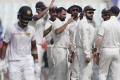 Sri Lanka were 263 for eight at lunch on the fourth day of the opening cricket Test against India at the Eden Gardens - Sakshi Post