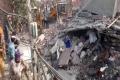 As many as 22 are feared to be trapped under the rubble, while six have been rescued so far. - Sakshi Post