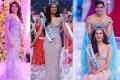 Samantha and Miss World Manushi Chillar’s gown was designed by Falguni and Shane Samantha and Miss World Manushi Chillar’s gown was designed by Falguni and Shane - Sakshi Post