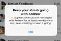 ebook is working on a feature similar to Snapchat’s “Streaks” which is an addictive game that encourages friends to send messages back and forth for consecutive ebook is working on a feature similar to Snapchat’s “Streaks” which is an addictive game that encourages friends to send messages back and forth for consecutive - Sakshi Post