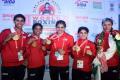 Nitu, Jyoti, Sakshi, Shashi Chopra and Ankushita Boro clinched the yellow metals.