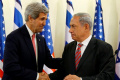 Former US Secretary of State John Kerry with Israeli Prime Minister Benjamin Netanyahu Former US Secretary of State John Kerry with Israeli Prime Minister Benjamin Netanyahu - Sakshi Post