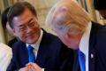 Donald Trump has agreed with his South Korean counterpart, Moon Jae-in, that it is necessary to “compel” North Korea to “return to the path of denuclearisation at any cost” - Sakshi Post