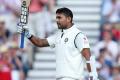 Vijay was batting on 51 while skipper Virat Kohli hit three fours in his 17. - Sakshi Post