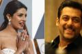 Priyanka Chopra and Salman Khan. - Sakshi Post