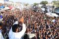 YSRCP President YS Jagan Mohan Reddy received a rousing reception from the people of Koderu in Uravakonda constituency, on Sunday. - Sakshi Post