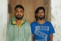 The Commissioner’s Task Force in Hyderabad arrested two youngsters selling drugs. - Sakshi Post