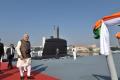 The submarine, incorporating state-of-the-art features has been built by the Mazagaon Dockyard Ltd - Sakshi Post
