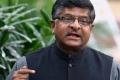 Law and Justice Minister Ravi Shankar Prasad Law and Justice Minister Ravi Shankar Prasad - Sakshi Post