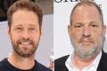 Actor Jason Priestley and Harvey Weinstein - Sakshi Post