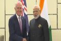 Prime Ministers Narendra Modi and Australia PM Malcolm Turnbull&amp;amp;nbsp; - Sakshi Post