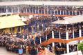 The shrine was closed after the rituals and it would be reopened on December 30 evening. The shrine was closed after the rituals and it would be reopened on December 30 evening. - Sakshi Post