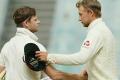 Captains Steve Smith and Joe Root - Sakshi Post