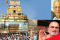 Priest of Chilkur Balaji temple known for its US visa with fulfillment, MV Soundararajan issued strict warning to the worshipers not to greet him on the New Year day. Priest of Chilkur Balaji temple known for its US visa with fulfillment, MV Soundararajan issued strict warning to the worshipers not to greet him on the New Year day. - Sakshi Post