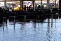 The Terminal 4 of New York’s John F Kennedy International Airport have been shut down after flooding due to a water main break at the baggage The Terminal 4 of New York’s John F Kennedy International Airport have been shut down after flooding due to a water main break at the baggage - Sakshi Post