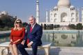 The Israeli Prime Minister and his wife were welcomed by Uttar Pradesh Chief Minister Yogi Adityanath.&amp;amp;nbsp; - Sakshi Post