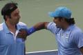 Veteran Leander Paes and fellow Indian Purav Raja Veteran Leander Paes and fellow Indian Purav Raja - Sakshi Post