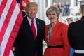 British Prime Minister Theresa May and US President Donald Trump will meet at the World Economic Forum in Davos - Sakshi Post