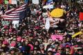 A year after millions of people turned out for the Women’s March and took to the streets en masse to protest President Trump’s inauguration - Sakshi Post