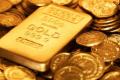 Gold gained marginally for the second day by Rs 15 per 10 grams at the bullion market.&amp;amp;nbsp; - Sakshi Post