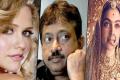 Film-maker Ram Gopal Varma said that his leading lady in God, Sex and Truth  is aggressively overtaking Padmaavat heroine Deepika Padukone. - Sakshi Post
