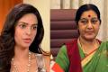 Mallika Sherawat and Sushma Swaraj - Sakshi Post