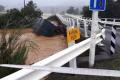 Up to 1,000 tourists were stranded in New Zealand’s Golden Bay today after the remnants of Cyclone Gita buffeted the South Pacific nation Up to 1,000 tourists were stranded in New Zealand’s Golden Bay today after the remnants of Cyclone Gita buffeted the South Pacific nation - Sakshi Post