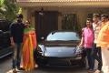 Naga Shourya was gifted a Porsche 718 Cayman car this morning by his mother, the producer of Chalo - Sakshi Post