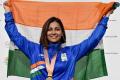 Heena Sidhu won gold in the women’s 25 metre Pistol event - Sakshi Post