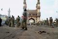 File Photo of Charminar After the blast at Mecca Masjid - Sakshi Post