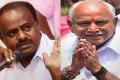 CM aspirants HD Kumaraswamy of JD-S and BS Yeddyurappa of BJP - Sakshi Post
