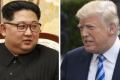 Kim Jong-Un and Donald Trump - Sakshi Post