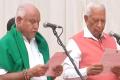 BS Yeddyurappa was administered the oath of office and secrecy by Governor Vajubhai Vala at a ceremony at Raj Bhavan BS Yeddyurappa was administered the oath of office and secrecy by Governor Vajubhai Vala at a ceremony at Raj Bhavan - Sakshi Post
