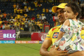 MS Dhoni with his daughter Ziva  MS Dhoni with his daughter Ziva  - Sakshi Post