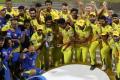<i></i> CSK returned to a victorious homecoming with fans cheering at the airport and at the team hotel. <i></i> CSK returned to a victorious homecoming with fans cheering at the airport and at the team hotel. - Sakshi Post