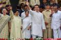 Opposition unity was on full display during HD Kumaraswamy’s swearing in ceremony. (File) - Sakshi Post