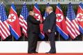 US President Donald Trump With North Korean leader Kim Jong-un - Sakshi Post