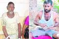 Rolla Maruthi (R) set his in-laws house on fire on Thursday - Sakshi Post