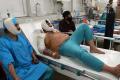 Victims receive treatments at an hospital following a suicide attack in Jalalabad (AFP) - Sakshi Post