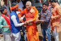 Swami Agnivesh beat up in Jharkhand Swami Agnivesh beat up in Jharkhand - Sakshi Post
