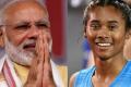 Prime Minister Narendra Modi on Sunday lauded athlete Hima Das - Sakshi Post