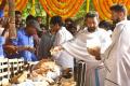 Jr NTR and Kalyan Ram lit the funeral pyre amid chanting of hymns at Mahaprasthanam crematorium - Sakshi Post