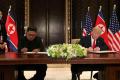 Donald Trump and Kim Jong Un held a historic summit in Singapore in June. (File) - Sakshi Post