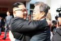 Kim Jong-un and Moon Jae-in - Sakshi Post