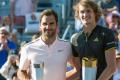 Roger Federer and Alexander Zverev - Sakshi Post