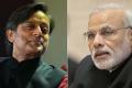 Narendra Modi and Shashi Tharoor - Sakshi Post