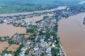 Ganjam: Aerial view of flood-affected Ganjam district, Saturday, Oct 13, 2018.&amp;amp;nbsp; - Sakshi Post
